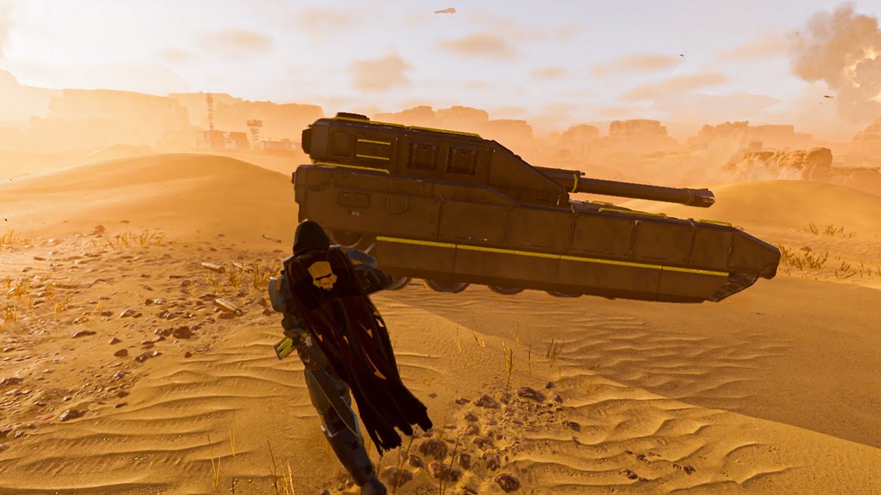 We finally got a TANK in Helldivers 2