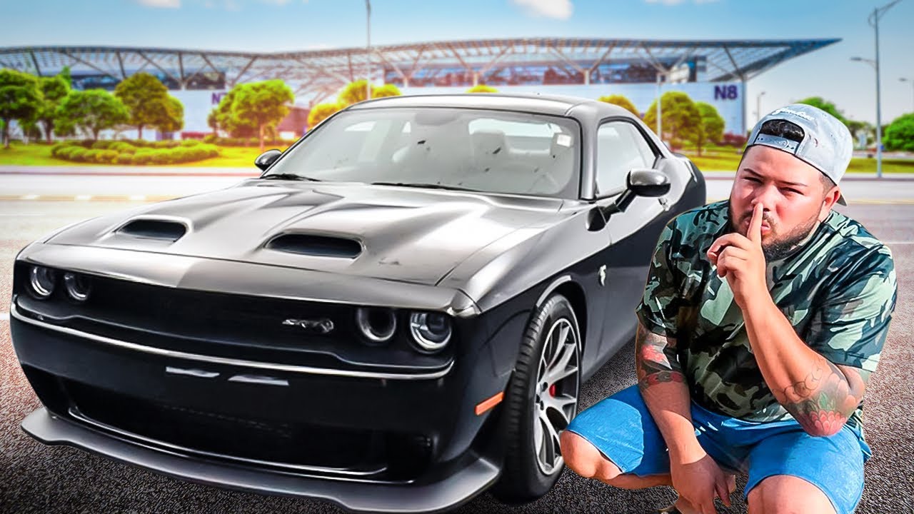 PEGUEI O DODGE CHALLENGER DO RENATO ESCONDIDO
