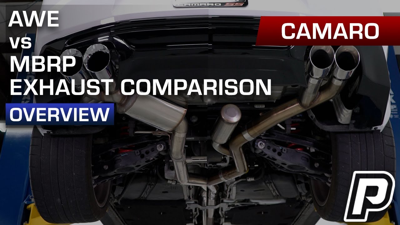 Camaro SS и ZL1 2016–2021 годов — сравнение выхлопных систем AWE и MBRP