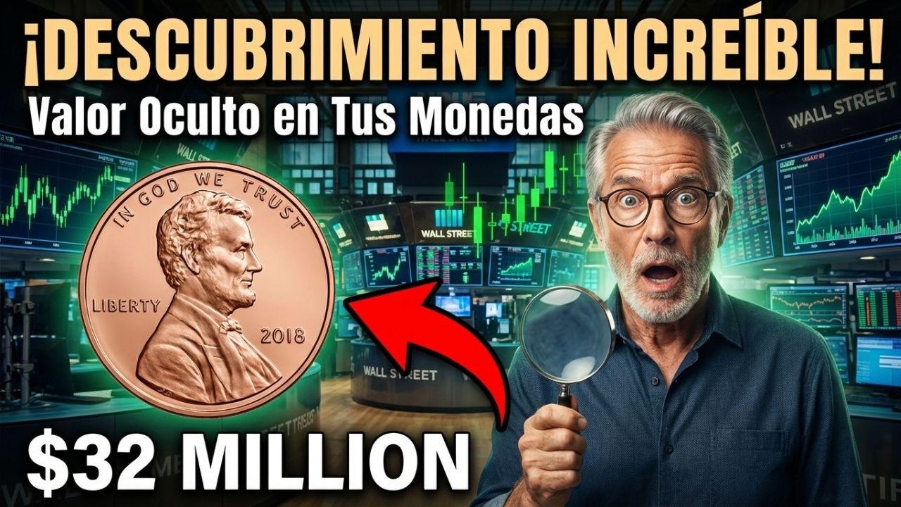 💲 Moneda Americana de 1 Cent 2018: El Secreto de los $32 Millones