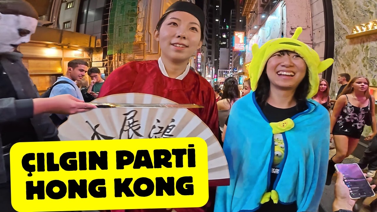 HONG KONG GECE HAYATI 2025: Işık Şovundan Cadılar Bayramı Kaosuna!
