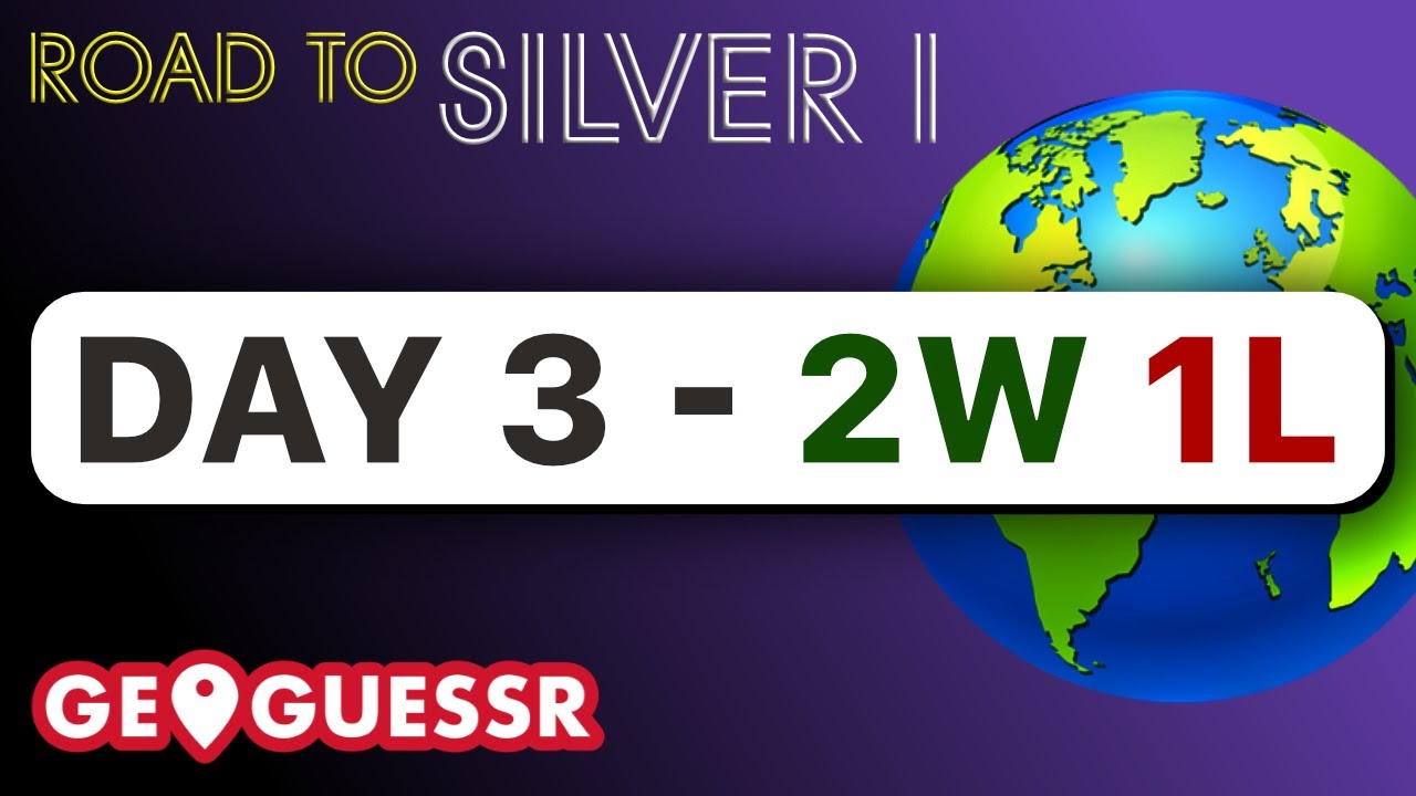 GeoGuessr Road to Silver1 - Ranked Duels - Day 3