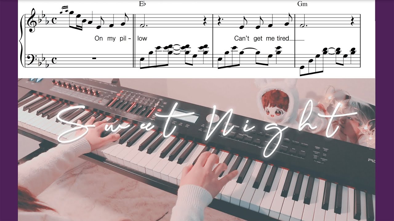BTS V - Sweet Night (이태원 클라쓰 OST) Piano Cover