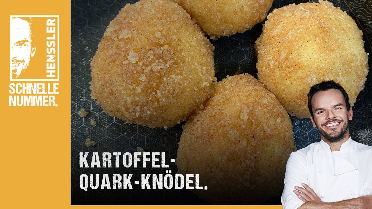 Schnelles Kartoffel-Quark-Knödel Rezept von Steffen Henssler
