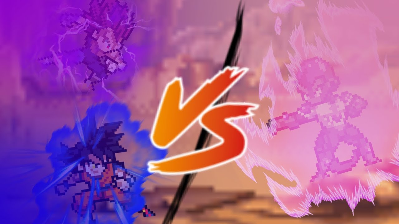 GOKU E VEGETA VS BLACK FREEZA SPRITE ANIMATION