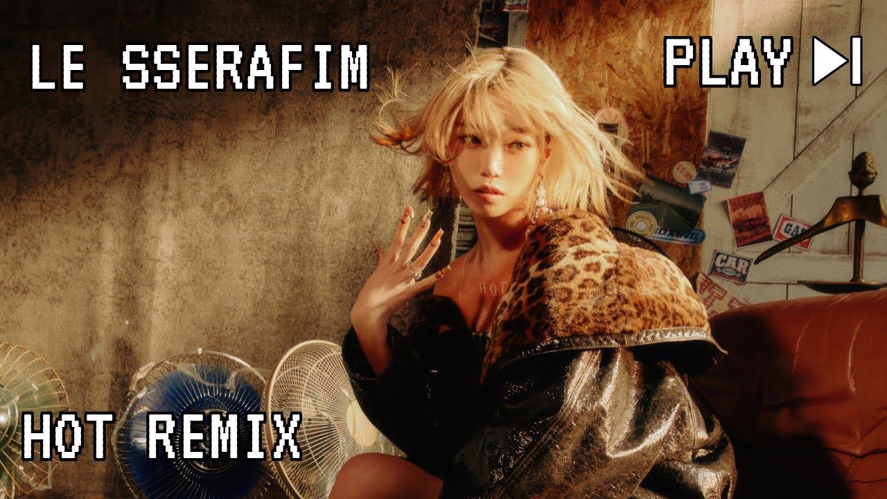 LE SSERAFIM 'Hot' | Miami Bass 90's Remix