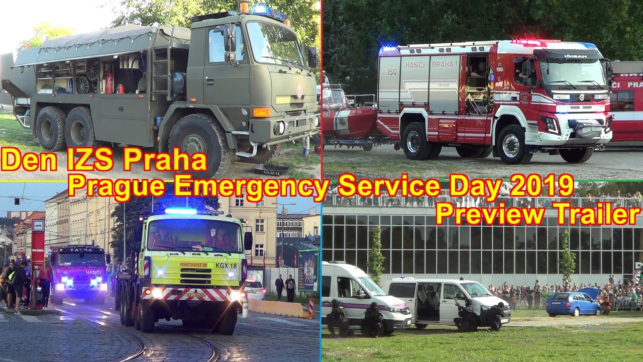 Prague Emergency Service Day 2019 - Preview Trailer - Den IZS 2019 [CZ | 14.9.2019]
