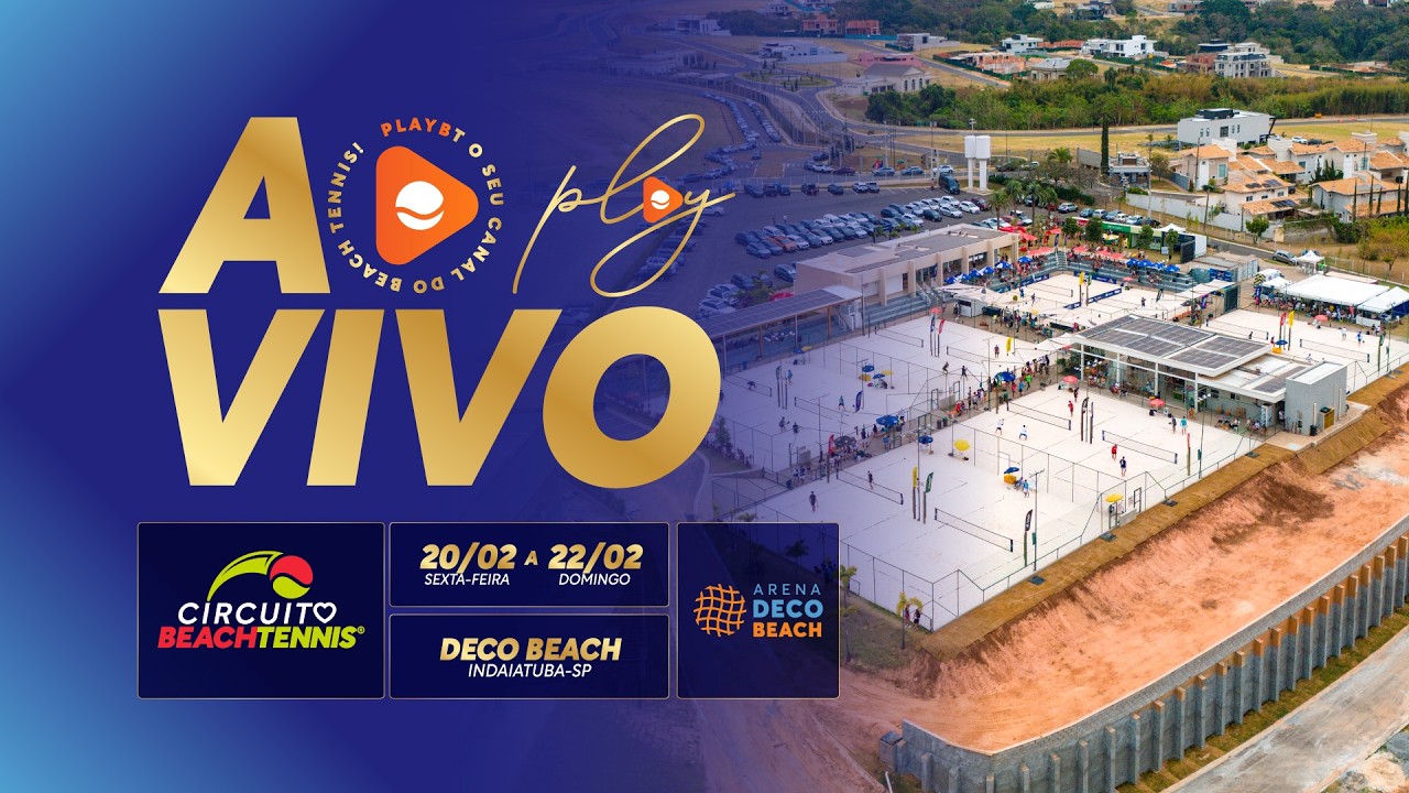 SEMI: GABRIEL SANTOS/ HUGO DOJAS X FELLIPO BERNARDES/ PEDRO SANTOS - CIRCUITO BEACH TENNIS