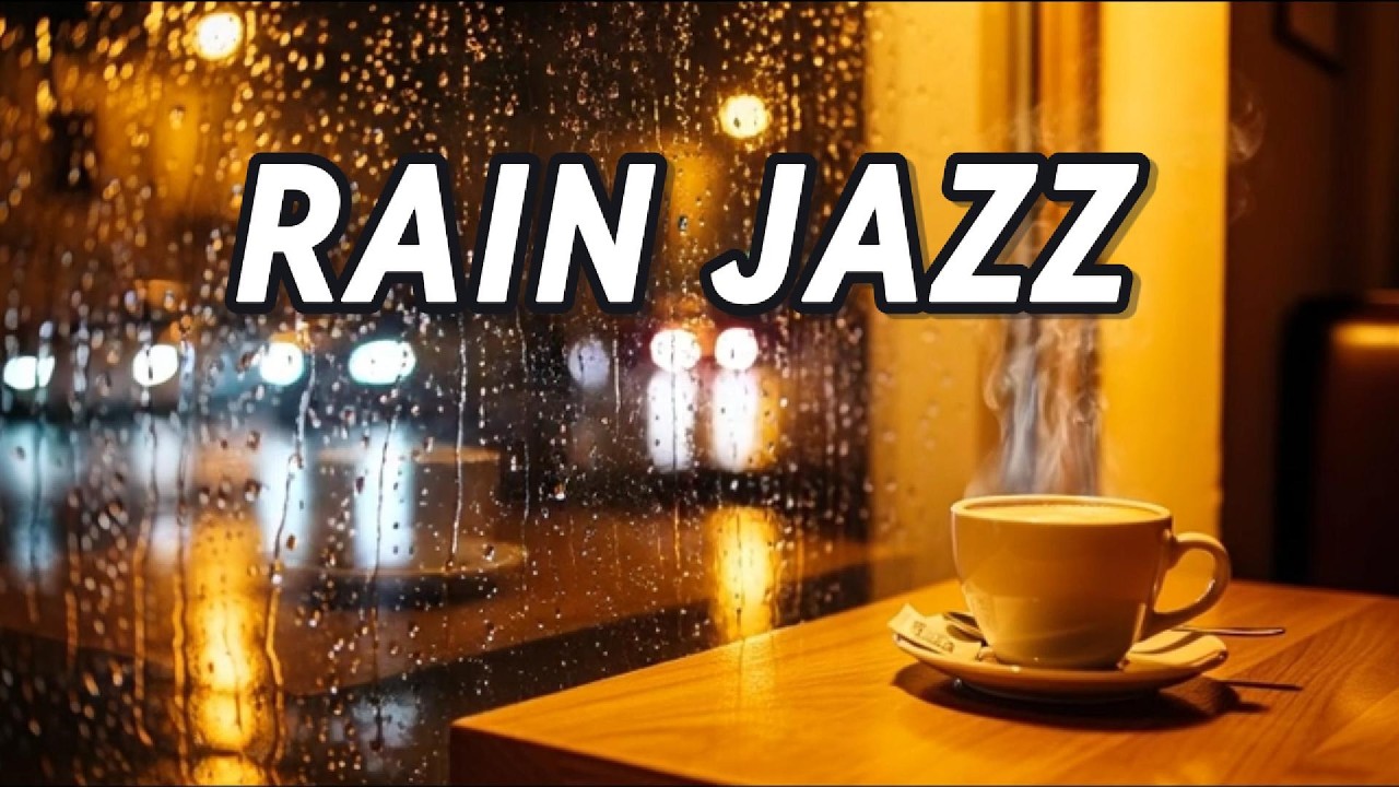 Playlist | 비 오는 카페 재즈 ☕ | Rainy Cafe Jazz for Relax & Calm