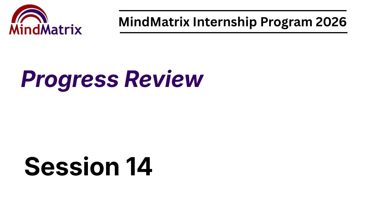 Progress Review