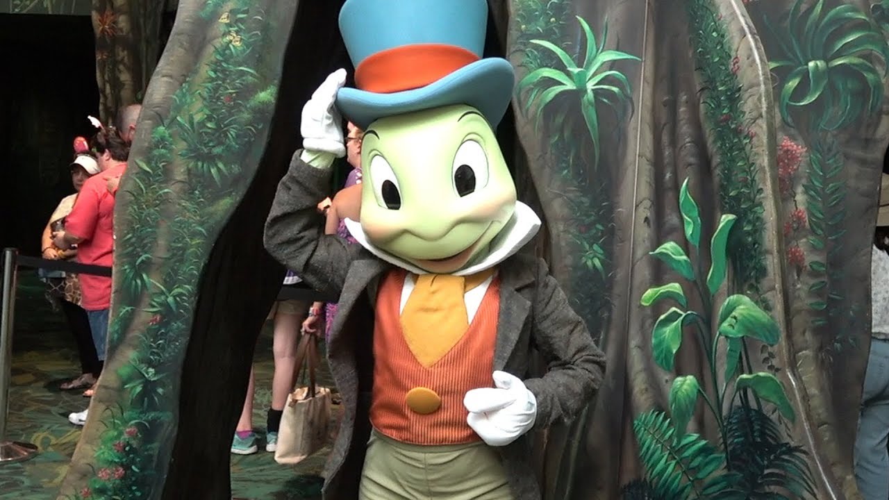 Jiminy Cricket Special Meet and Greet on Disney's Animal Kingdom's 20th Anniversary, Earth Day 2018