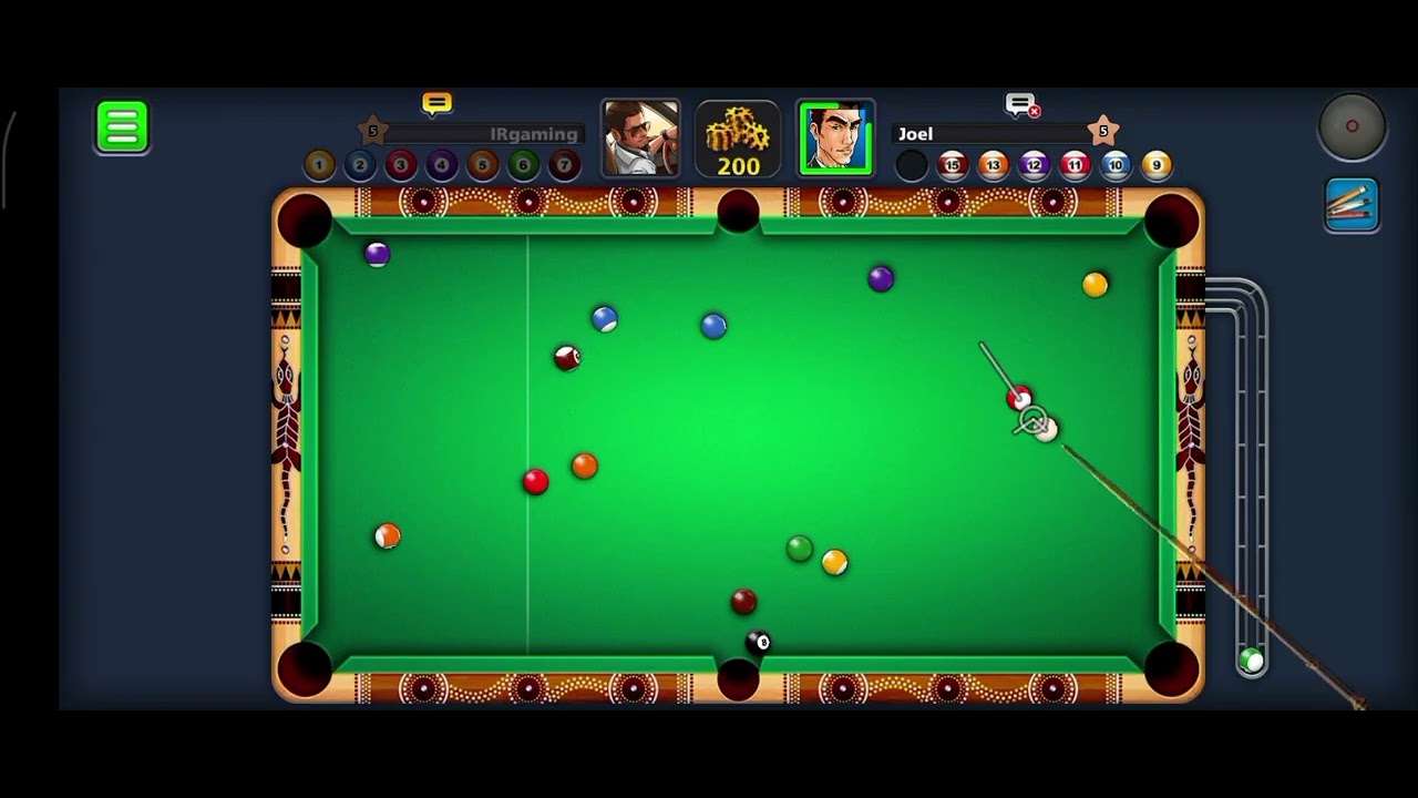 Main 8 ball pool, noob banget😤