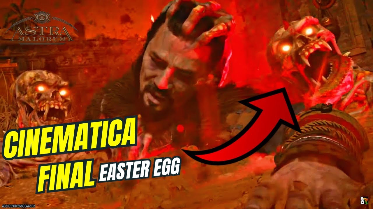 CINEMATICA FINAL ASTRA MALORUM BO7 ZOMBIES EXPLICACION