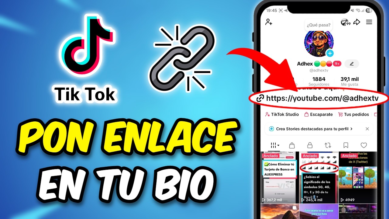 Cómo Poner un Enlace en tu Biografía de TikTok (Fácil y Rápido)