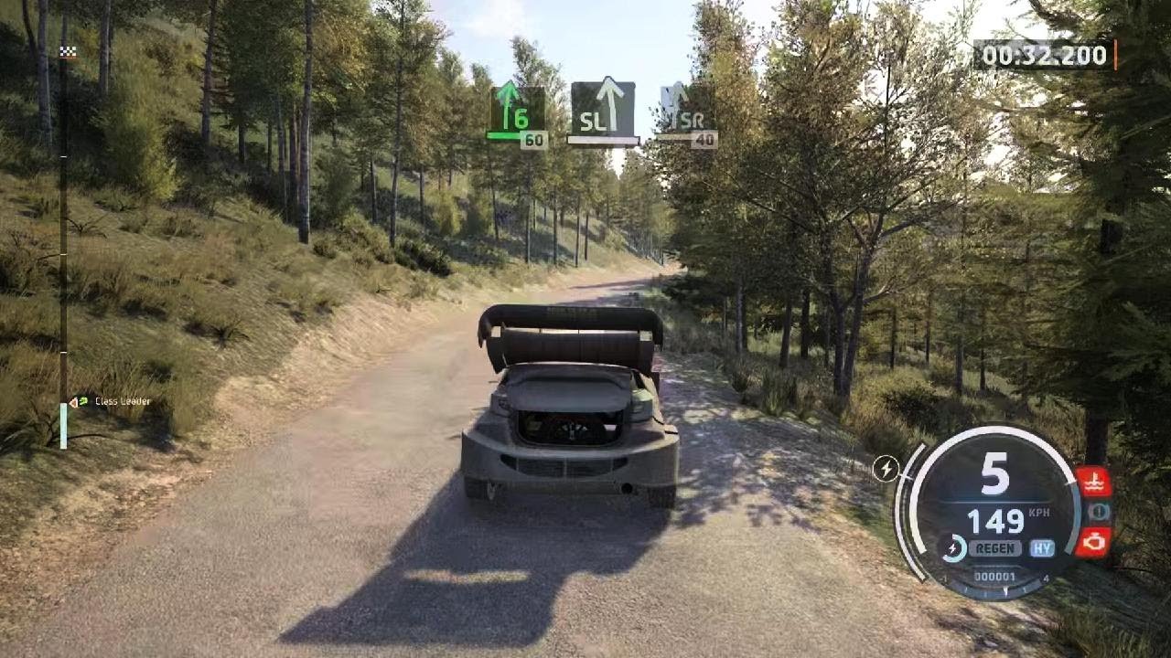 EA SPORTS WRC Asphalt in damaged Rally1 hybrid