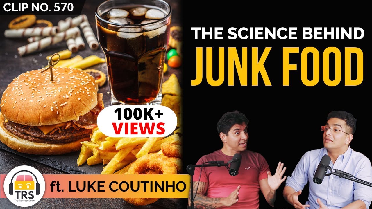 How Many Times A Week Can You Consume Junk Food? ft. @LukeCoutinho | TheRanveerShow Clips