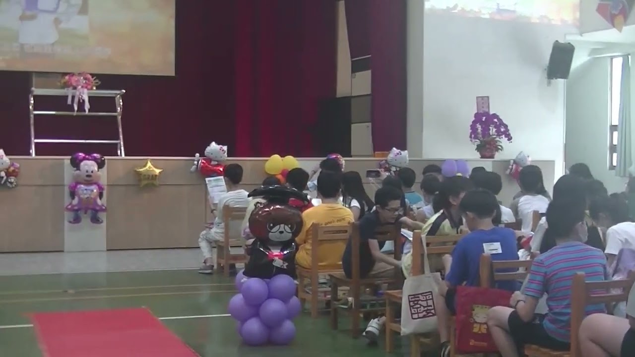 111學年度僑忠國小暨附設幼兒園畢業典禮