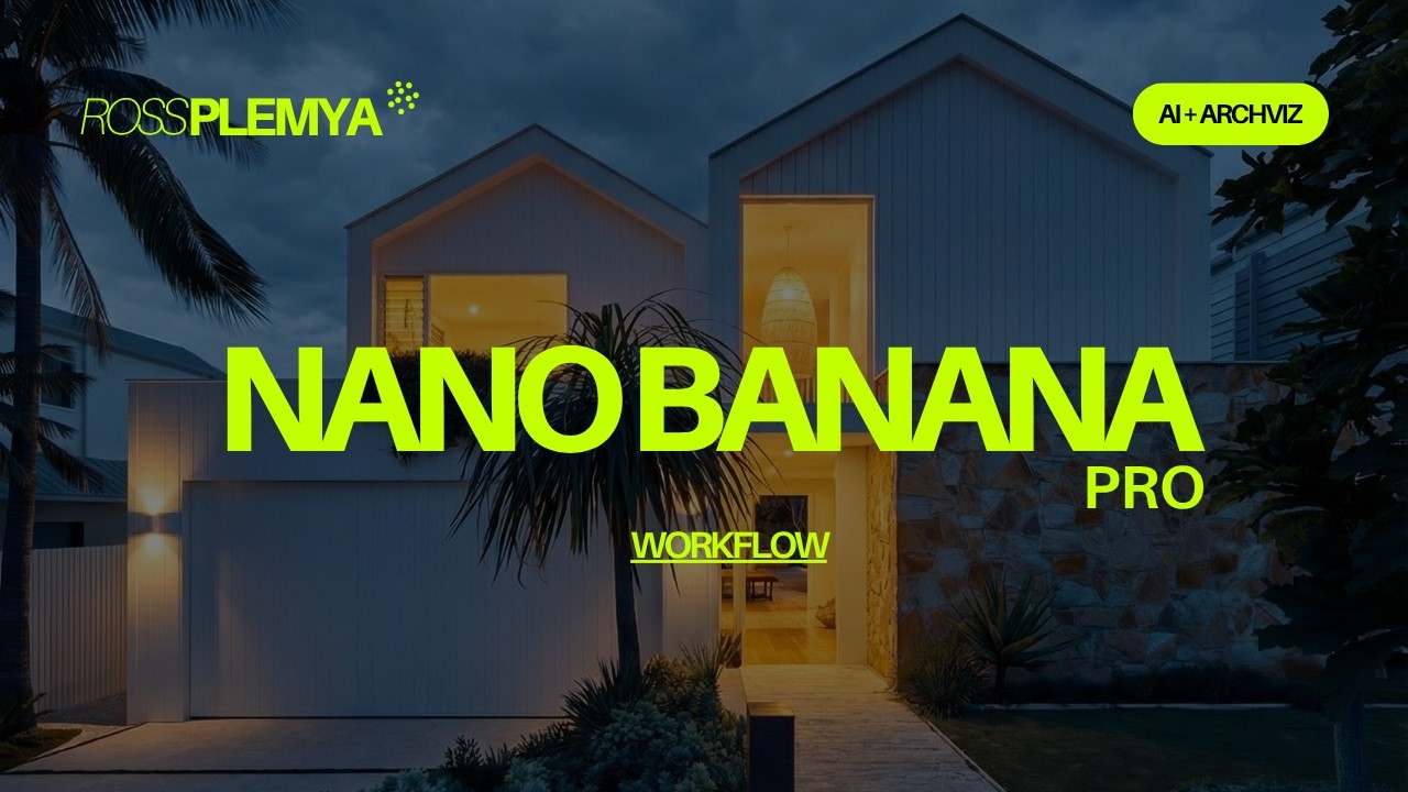 I tried Nano Banana Pro FOR ARCHITECTURE in 2026 | My Exact Workflow 