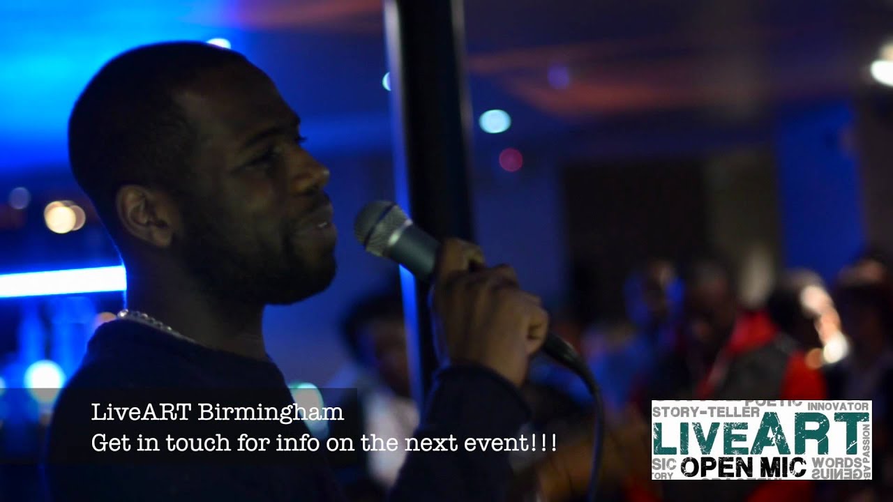 LiveART Birmingham - Open Mic (Spoken Word #1)