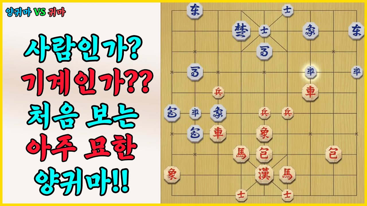 [단장기 마스터] 사람인가? 기계인가??   처음 보는 아주 묘한 양귀마!!