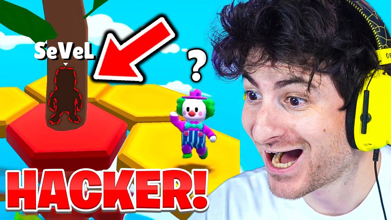 ich PRANKE ihn mit UNSICHTBARKEIT HACK in Stumble Guys 😱