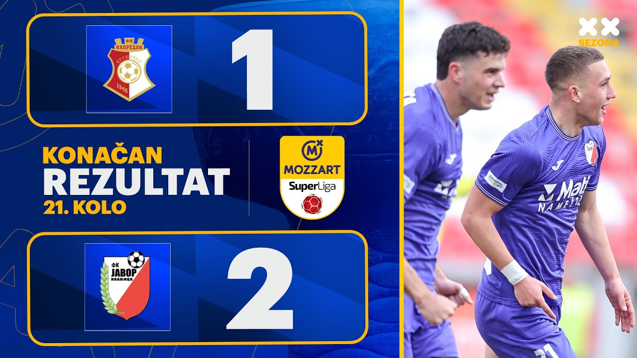 MBSLS 2025/26 - 21.Kolo: NAPREDAK – JAVOR MATIS 1:2 (1:2)