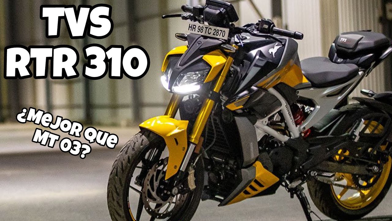 TVS APACHE RTR 310 🤯 ¿MEJOR QUE UNA KTM? | tecnología por todos lados!