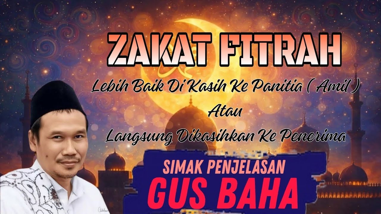Hati - hati..! Begini tata cara Zakat yang Benar | GUS BAHA