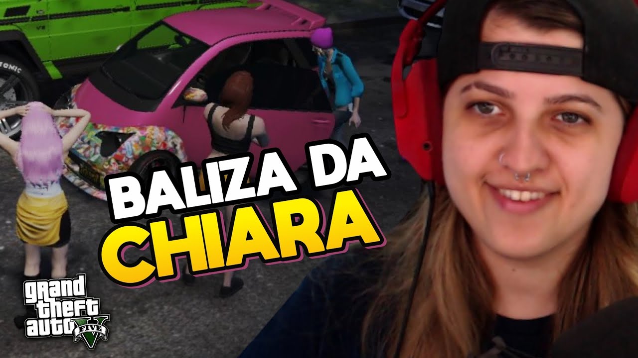 ENSINEI A CHIARA DIRIGIR E PASSEI UM LADRÃO! - GTA RP