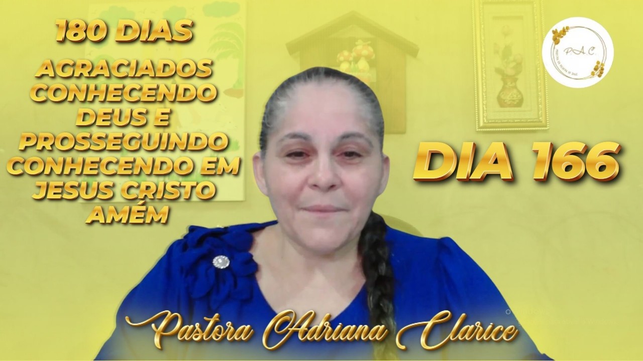 180 DIAS AGRACIADOS CONHECENDO DEUS E PROSSEGUINDO CONHECENDO EM JESUS ​​CRISTO AMÉM