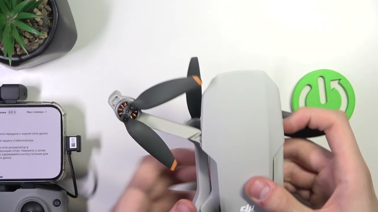 Подключение и настройка DJI Mini для съемки 4K видео  | пошаговая инструкция