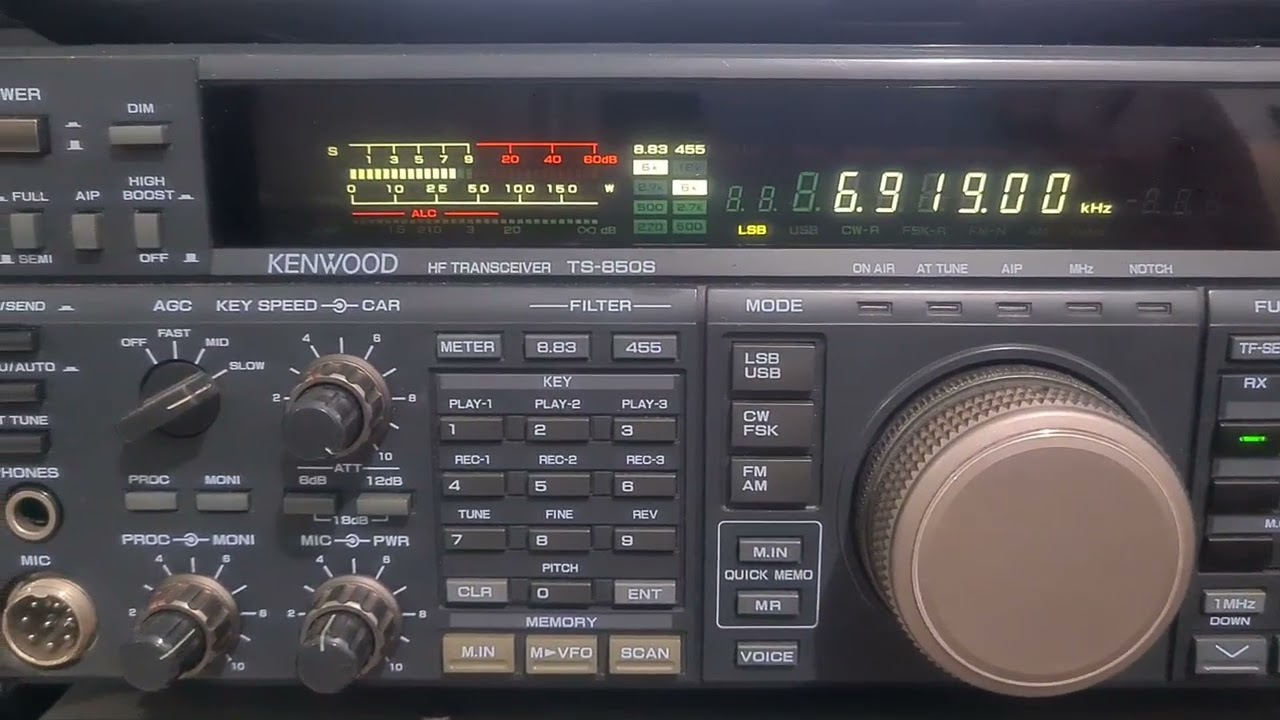 Illegal transmission below 7MHz from Brazilian pirates operators