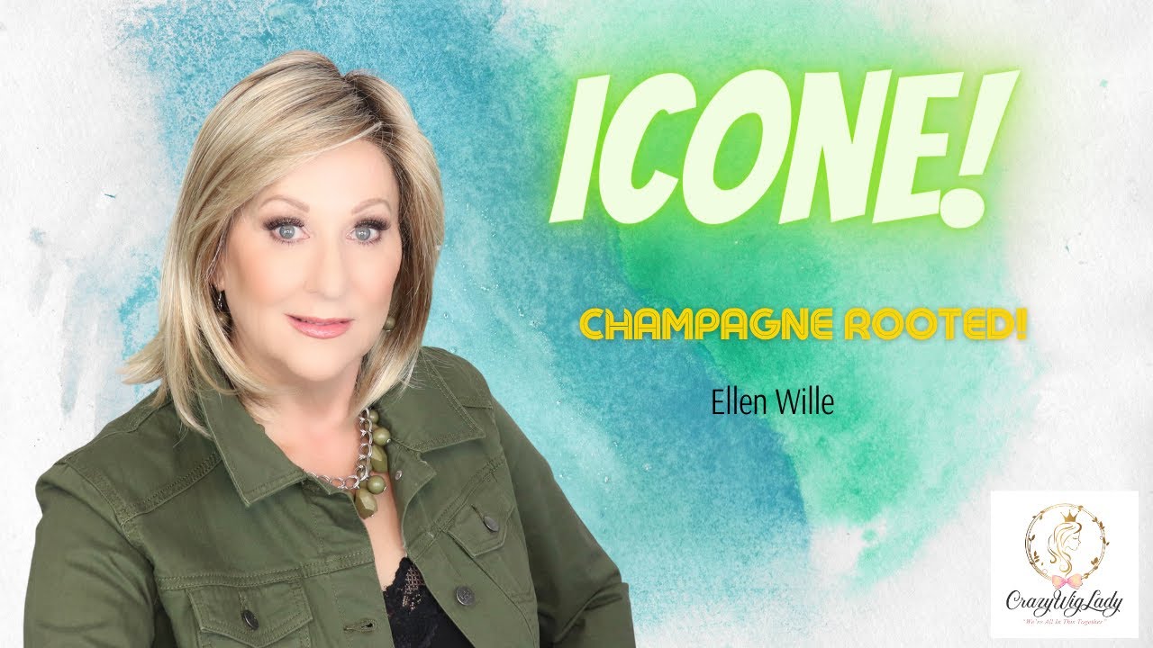 Ellen Wille ICONE wig review | Champagne Rooted 22.16.25 | Detailed review and thoughts!