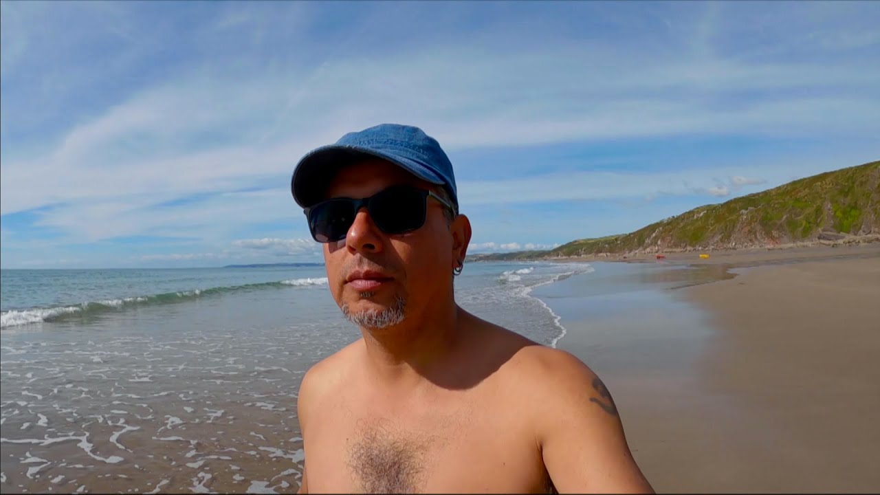 Day out in Whitsand bay, Cornwall