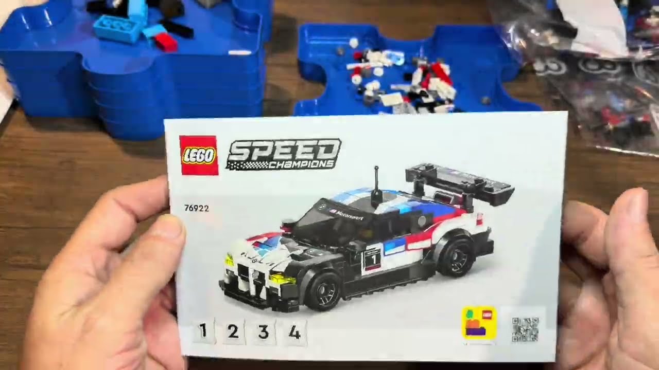 Preston Builds: Lego Speed Champions BMW M4 GT3