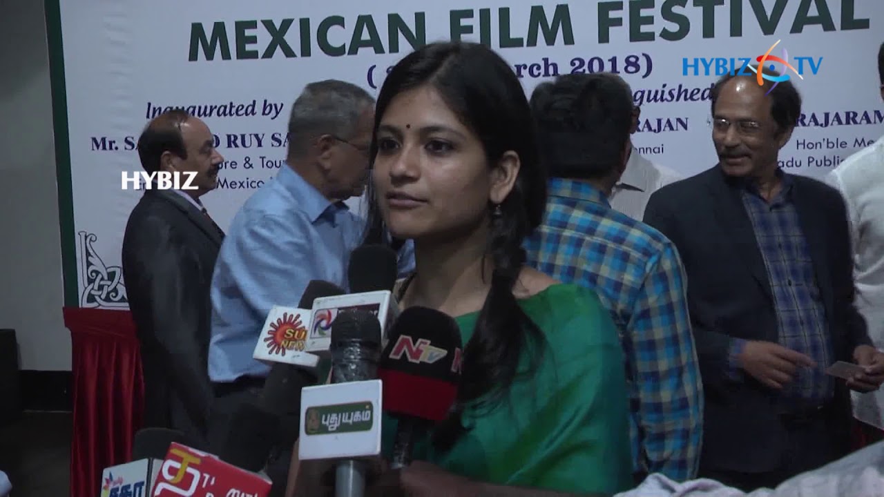 Actress Aditi Balan Launches Mexican Film Festival in Chennai