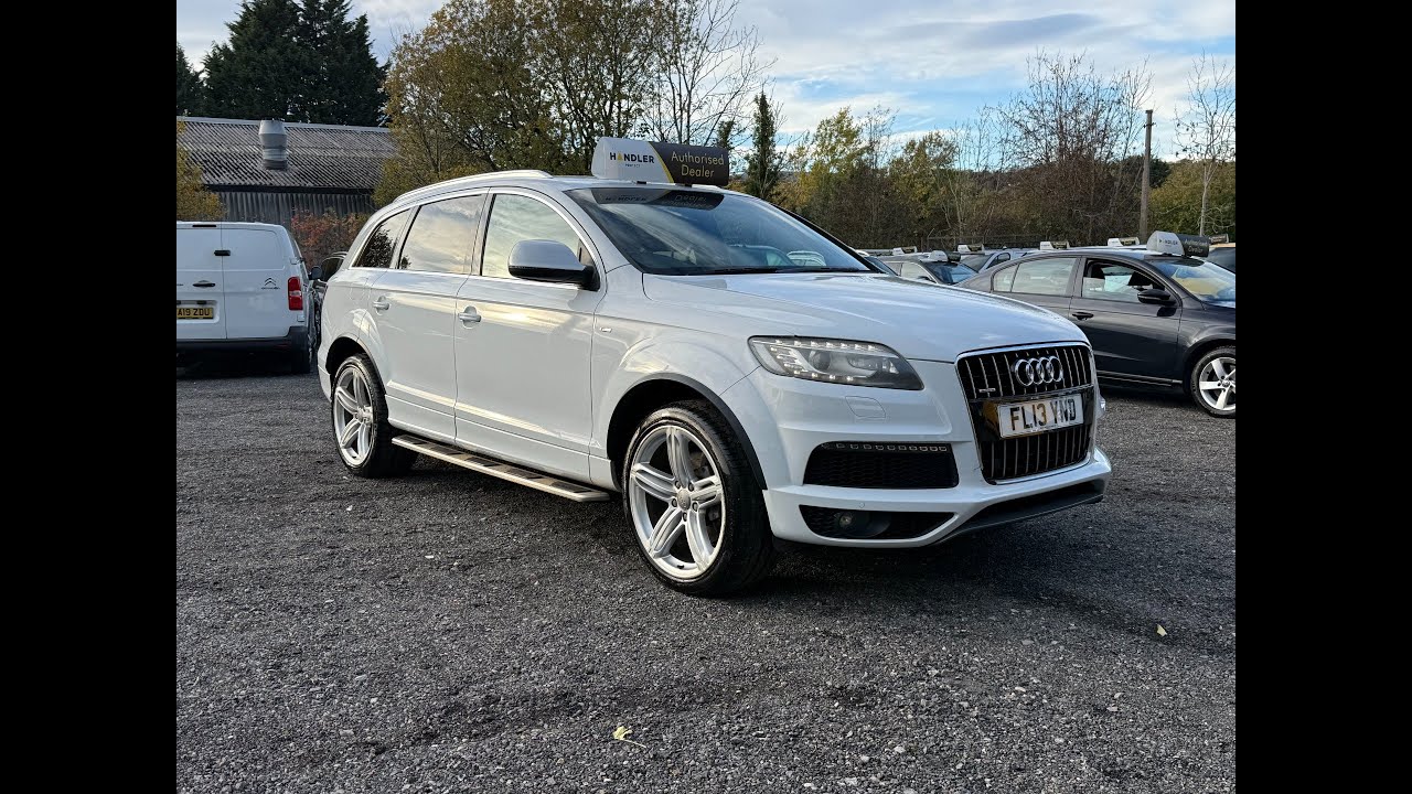 2013 Audi Q7 3.0 TDI V6 S line Plus Quattro Auto | 97K Miles | Diesel | £10,870 | For Sale