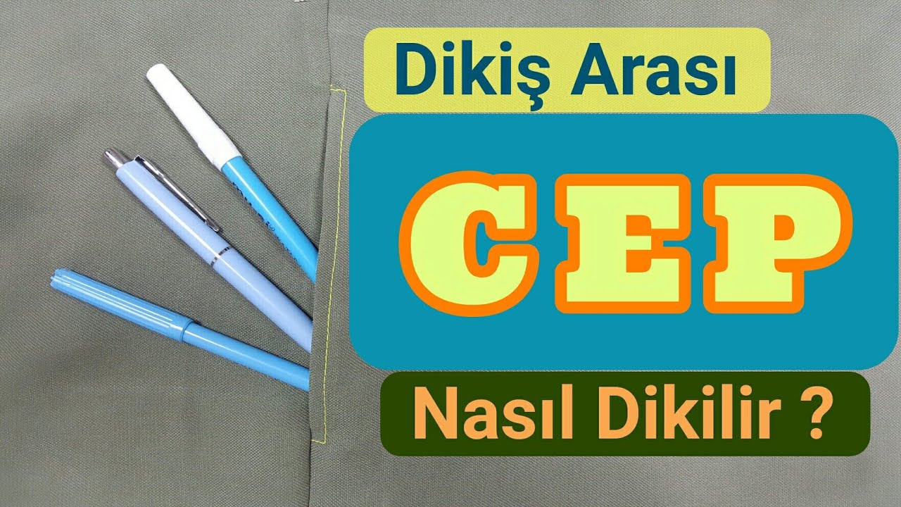 Dikiş Arası Cep Nasıl Dikilir ?