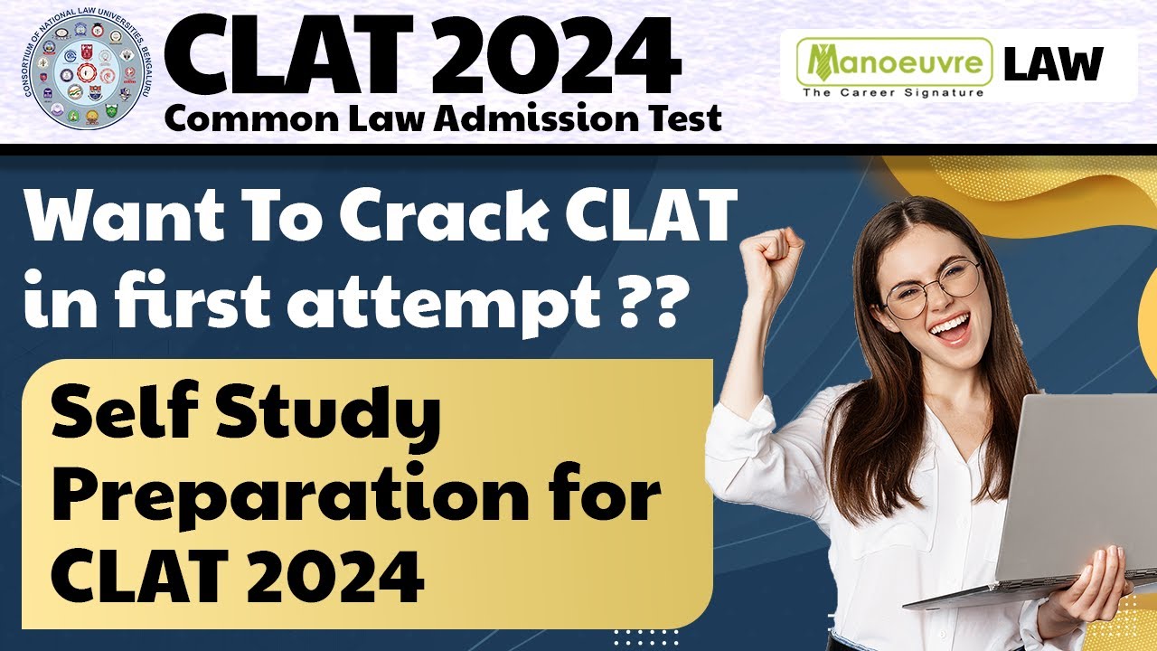 CLAT 2024 - Crack CLAT In 1st Attempt ! | Preparation Materials | Books | Mock Test | Video Lectures