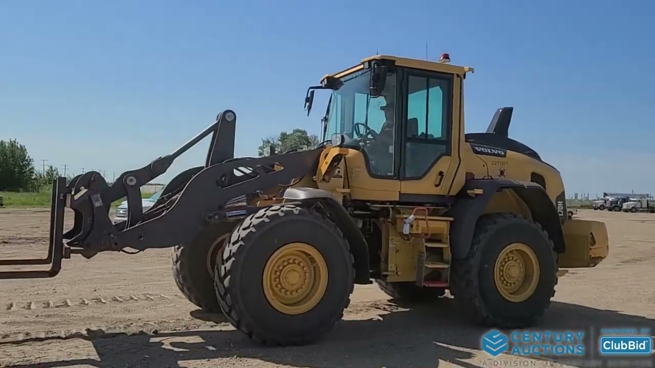 Lot #0667: 2020 Volvo L70H Wheel Loader | Alberta Wide Auction July 11, 2024