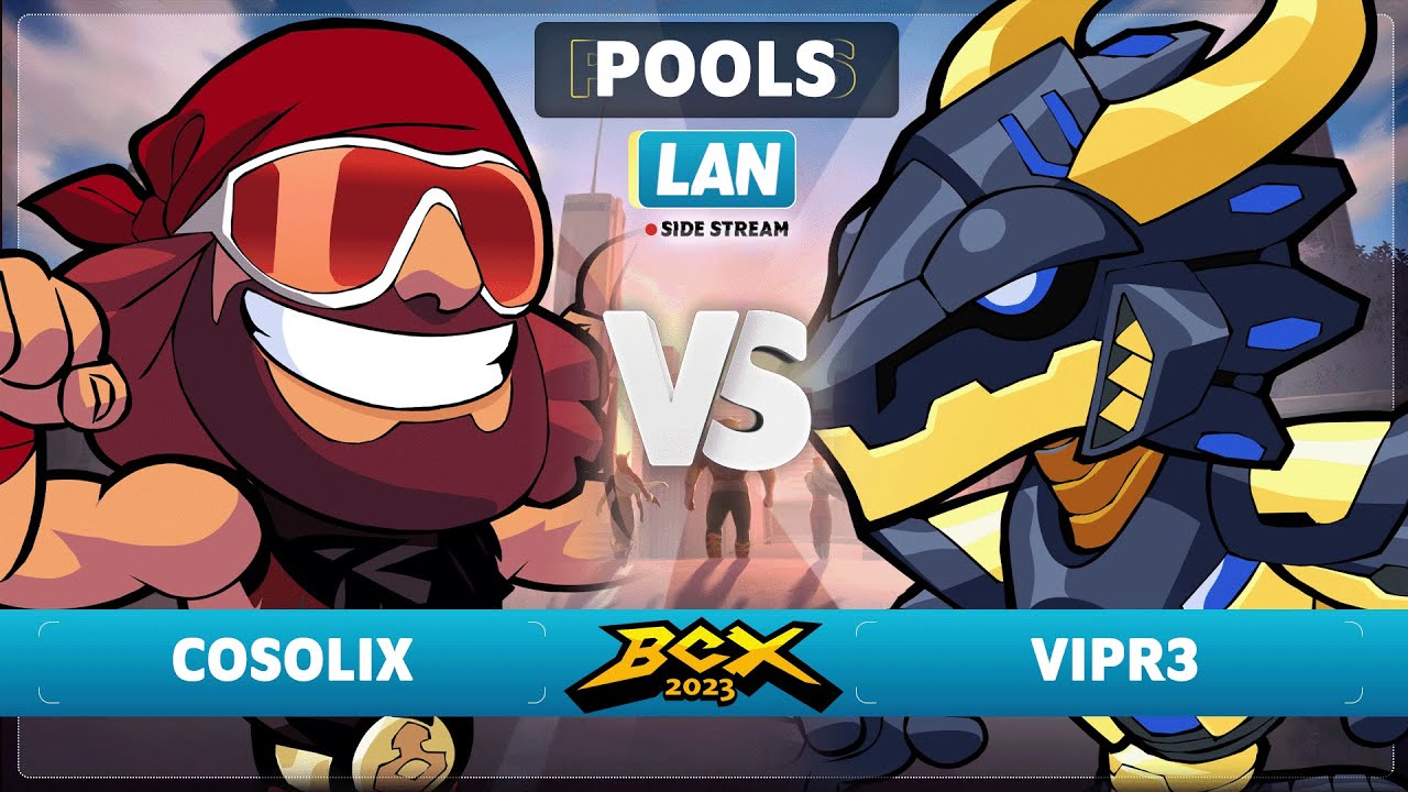 Cosolix vs VipR3 - Pools - Brawlhalla World Championship 2023 - LAN 1v1