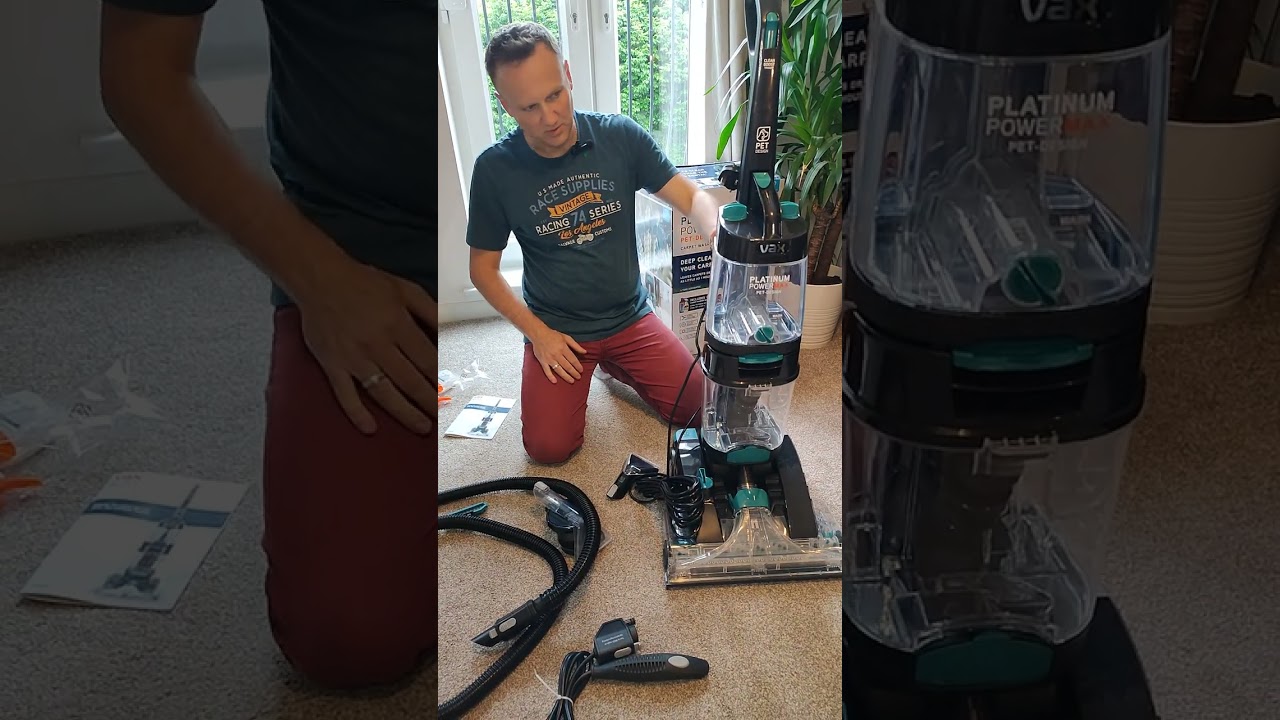 Odkurzacz piorący VAX Platinum Power Max CDCW PMXP  unboxing / part 2