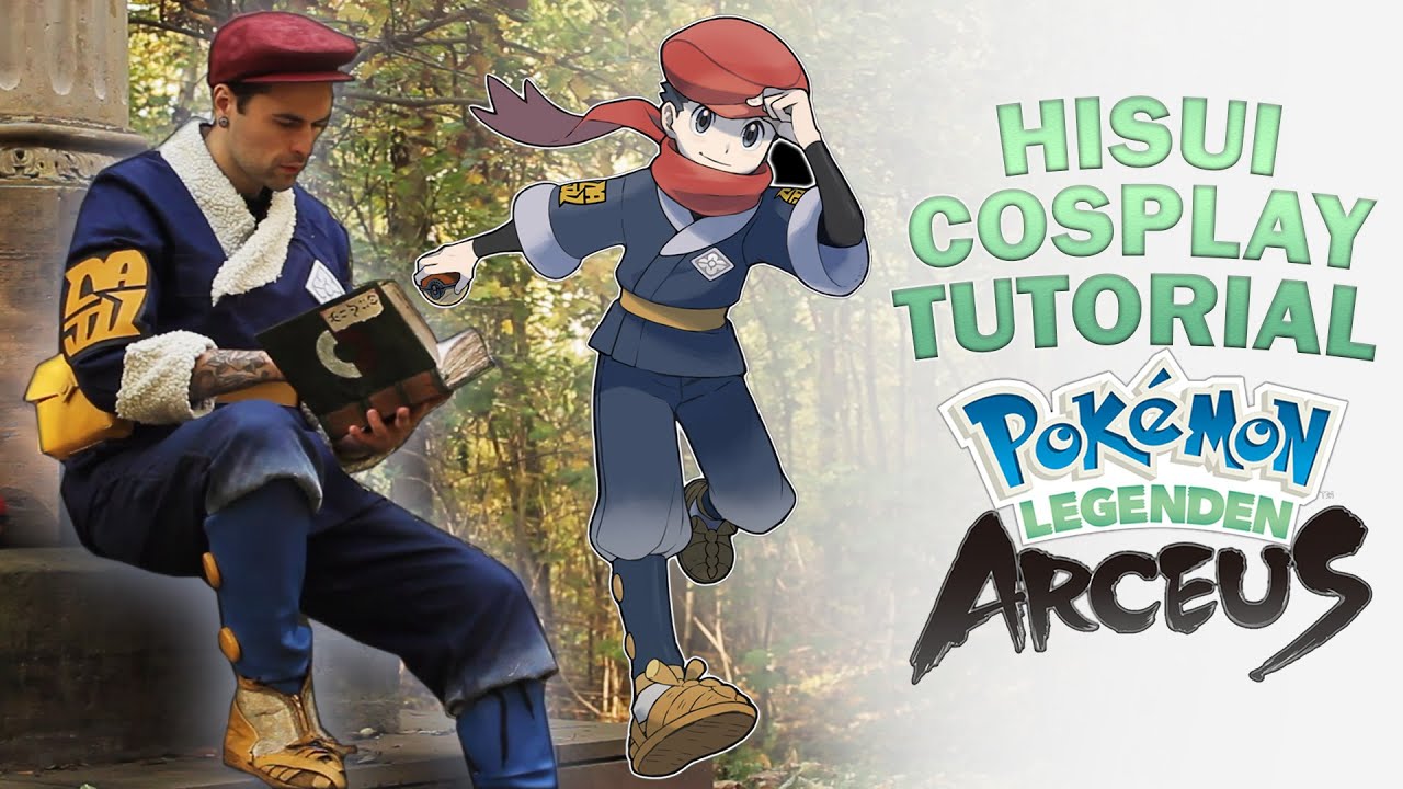 DIY POKéMON LEGENDS: ARCEUS HISUI COSPLAY TUTORIAL