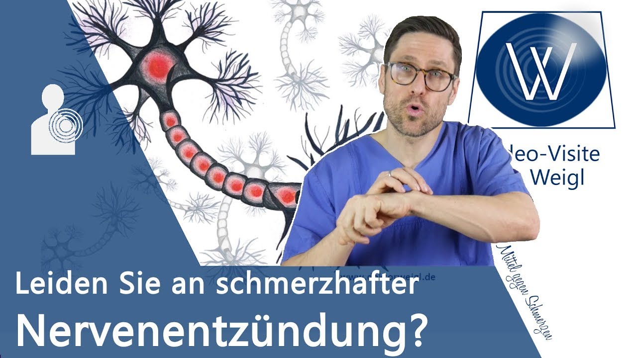 Nervenentz&uuml;ndung: Sch&auml;digt eine Entz&uuml;ndung die Nerven & das Gehirn? Neuritis Symptome & Therapie