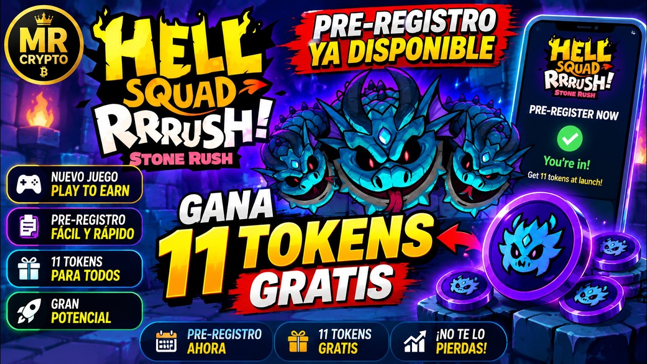 🔥 GANA TOKENS GRATIS 🔥 HELL SQUAD: 11 TOKENS GRATIS + PRE-REGISTRO | SKINS EXCLUSIVAS