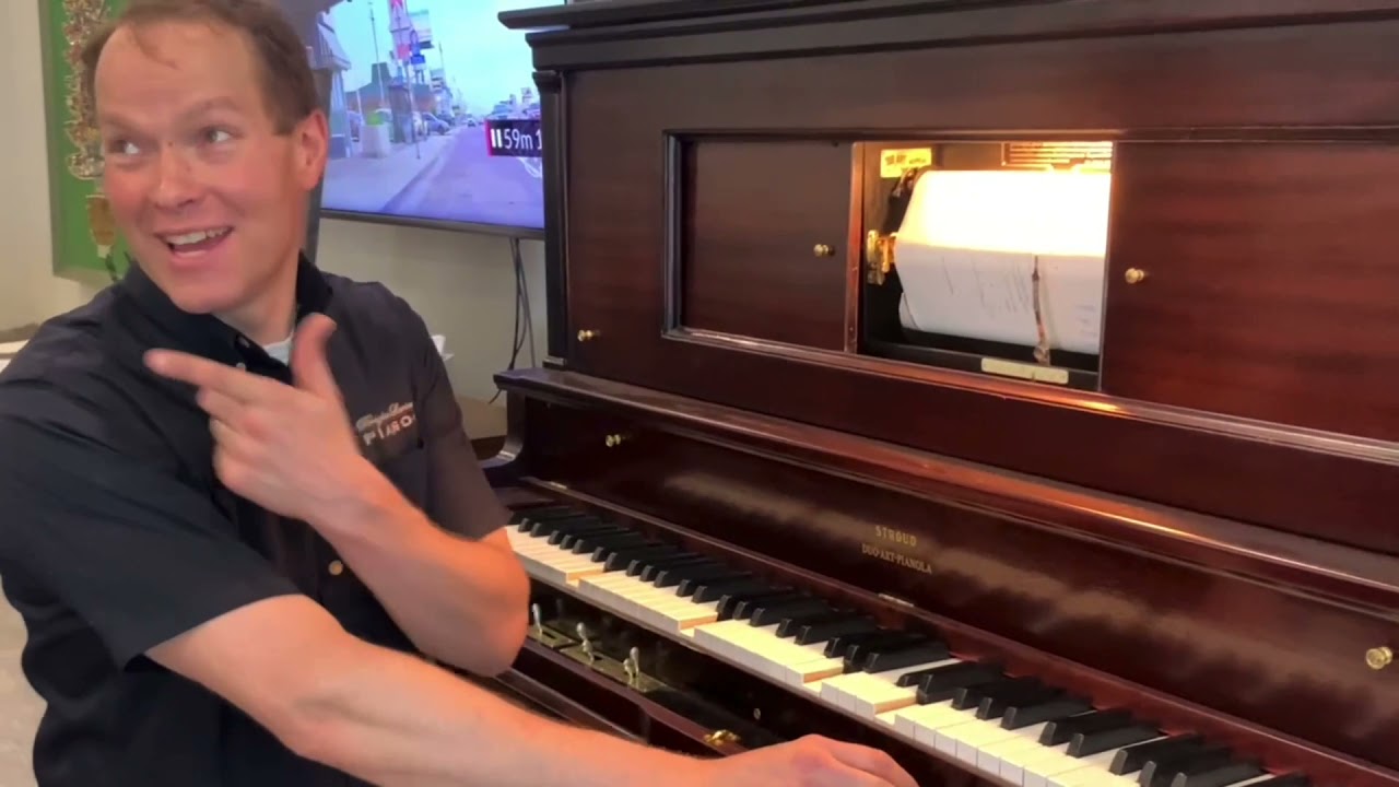 Heirloom Delivery! Family Heirloom Stroud Upright Player Piano Restoration!