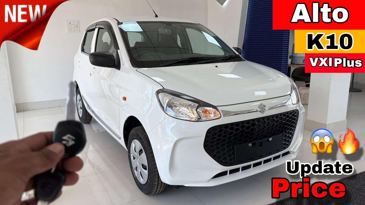 Maruti Alto K10 VXI Plus New ✅GST Price Maruti Alto Top Model On-Road Price & Details Reviews