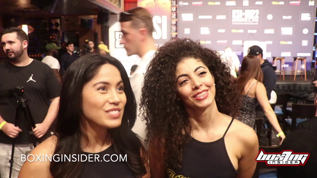 MATCHROOM RING GIRLS SAMANTHA KUMIKO & SORAYA YD SHARE SECRETS ABOUT THEMSELVES