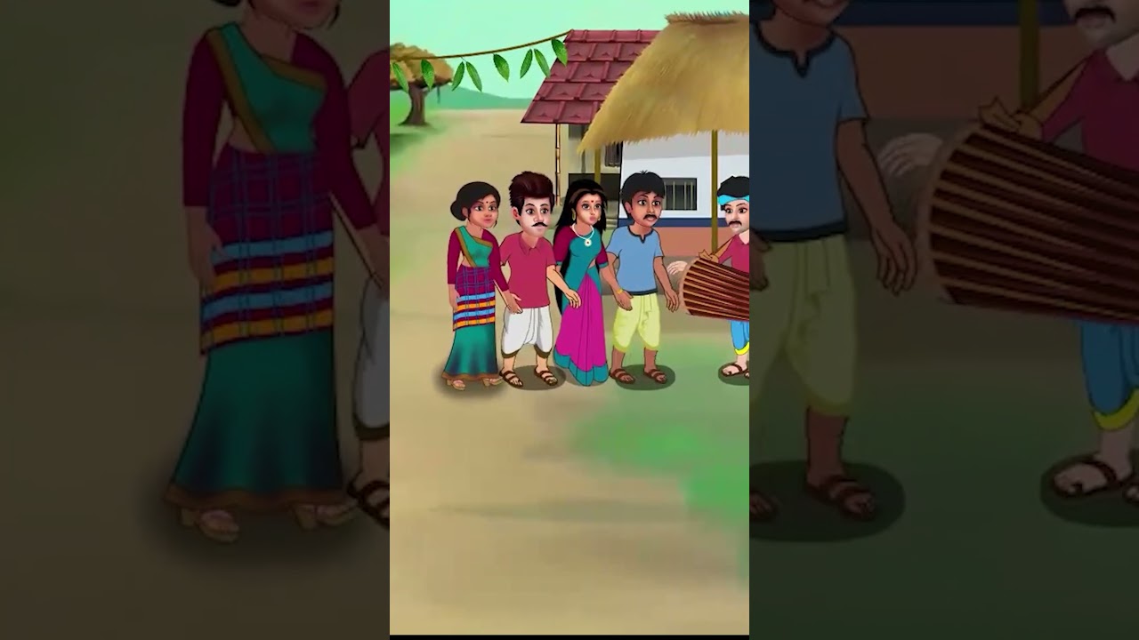 Putul Kuri | Santali Folk Story | B2 Santali Cartoon