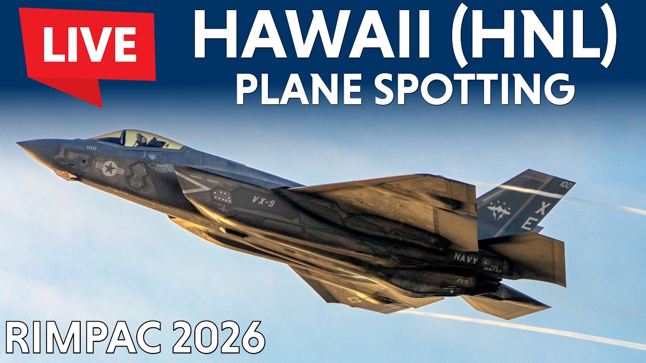 RIMPAC MILITARY EXERCISE in HAWAII - HNL/PHNL  7-16-2026